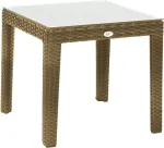 Home4you Abilaud WICKER 50x50xH45cm, beež