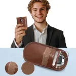 Tech-Protect autov&otilde;tme turvakott RFID Signal Blocker KLR100, pruun