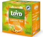 Loyd Roheline tee Apelsini- ja mandarinimaitseline 20 x 1.5g, P&uuml;ramiid