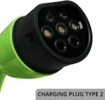 QOLTEC EV car charger w/ adjust. Type2 2in1 3.5kW