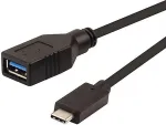 ROLINE 11029030 USB cable USB 3.2 Gen 2 (3.1 Gen 2) 0.15 m USB C USB A Black