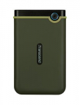 External HDD|TRANSCEND|StoreJet|1TB|USB 3.1|Colour Green|TS1TSJ25M3G