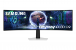 Monitor SAMSUNG Odyssey G9 G93SD 49" Gaming Curved Panel OLED 5120x1440 32:9 240 Hz 0.03 ms Colour White LS49DG934SUXEN