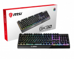 M&auml;nguklaviatuur MSI Vigor GK30 must