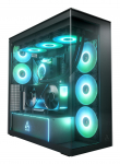 Case ARCTIC EATX Black Midi Tower Arvuti Xtender VG (Mirror Black)