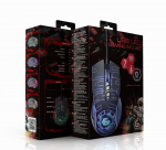 Hiir USB OPTICAL GAMING BLACK MUSG-RGB-01 GEMBIRD