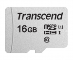 MicroSDHC m&auml;lukaart 16GB UHS-I CLASS10 TS16GUSD300S TRANSCEND