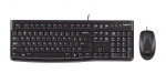 Klaviatuur+hiir LOGITECH MK120 must