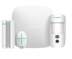 ALARM SECURITY STARTERKIT CAM/HDR WHITE 156253 AJAX