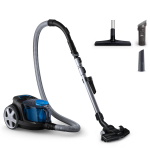 Vacuum Cleaner PHILIPS PowerPro Compact FC9331/09 Canister/Bagless 900 Watts Capacity 1.5 l Noise 76 dB Black Weight 4.5 kg FC93