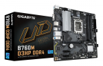 Emaplaat GIGABYTE Intel B760 Express LGA1700 Micro-ATX Memory DDR4 Memory slots 4 2xArvutiI-Express 3.0 1x 1xArvuti Ar
