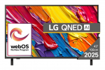 LG 43 " 4K Ultra HD 3840 x 2160 pixels Flat 16:9 QNED