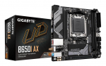Emaplaat GIGABYTE AMD B650 Socket AM5 mini ITX RAM DDR5-SDRAM 2xSlots Wi-Fi Yes Bluetooth Yes 1xNumber of M.2 (M) slots B650IAX