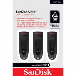 USB m&auml;lupulk USB3 64GB 3PK SANDISK