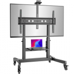 TV SET ACC MOBILE STAND 50-100" BLACK ONKRON