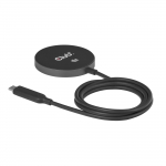 MOBILE CHARGER QI2 MAGSAFE 25W BLACK CLUB3D