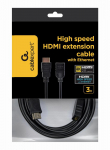 CABLE HDMI EXTENSION 3M CC-HDMI4X-10 GEMBIRD
