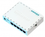 Ruuter 10 100 1000M 5PORT HEX RB750GR3 MIKROTIK