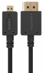 CABLE HDMI-MICRO HDMI 3M V.2.0 BLK CC-HDMID-10 GEMBIRD
