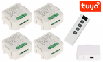 4 NUTIKA LED-VALGUSTUSE KONTROLLERI KOMPLEKT ATLO-SW-TUYA-4 Wi-Fi, ZigBee, Tuya Smart