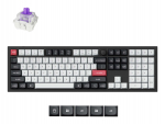 klaviatuur WRL Q6 HE RGB/CARBON BLACK Q6H-M1 KEYCHRON