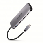 I O HUB USB-C 5IN1 0.2M HMC-HCR3A AXAGON