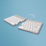 klaviatuur WRL SPLIT BREAK WHITE RGOSBUKWLWH R-GO TOOLS