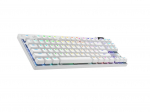 Juhtmeta klaviatuur Pro X TKL Valge Logitech