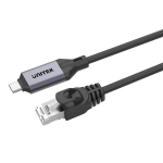 V&Otilde;RGUKAART C18148AGY01-5M USB-C RJ-45 UNITEK