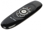 JUHTMEVABA KAUGJUHTIMISPULT KOOS KLAHVISTIKUGA KS-3 Air Mouse 2.4 GHz Blow