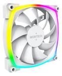 CASE FAN 120MM AX120 PWM WHITE 3 IN 1 MONTECH