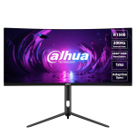 LCD Monitor DAHUA 30" Gaming Curved 21 : 9 Panel VA 21:9 200Hz 1 ms Swivel Tilt Colour Black