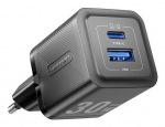 MOBILE CHARGER WALL 30W USB-C 2P BLACK FEQB0-EU VENTION