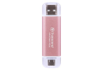 V&auml;li SSD TRANSCEND ESD310 512GB USB-C USB 3D NAND Write speed 900 MBytes sec Read speed 1050 MBytes sec TS512GESD310P