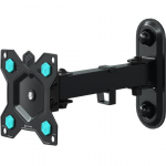 TV SET ACC WALL MOUNT 10-35" BLACK R2-B ONKRON