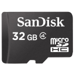 M&auml;lukaart SANDISK microSDHC 32GB Class4