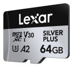 M&auml;lukaart LEXAR microSDXC 64GB UHS-I