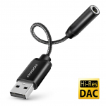 Adapter AXAGON ADA-HA USB-C 3.5mm heli