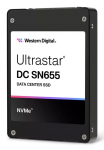 SSD WESTERN DIGITAL SSD series DC SN655 3.84TB Gen4 NVMe NAND flash TLC Write speed 2600 MBytes se