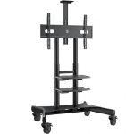 TV SET ACC MOBILE STAND 50-86" BLACK ONKRON