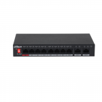 Switch DAHUA PFS3010-8ET-96-V2 Desktop pedestal PoE ports 8 96 Watts DH-PFS3010-8ET-96-V2