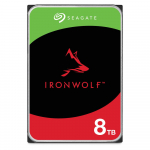 HDD|SEAGATE|IronWolf|8TB|SATA 3.0|256 MB|7200 rpm|Discs/Heads 5/10|3,5"|ST8000VN004