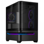 Case ASUS micro ATX/Mini-ITX Black Midi Tower Arvuti Prime AP202 ARGB PRIMEAP202TG
