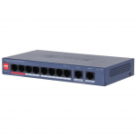 Switch DAHUA DH-CS4010-8ET2GT-60 Switch layer L2 8xRJ-45 ports RJ-45 Ports Type Fast Ethernet (10/100) 2xGigabit Ethernet (coppe