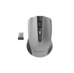 Hiir USB OPTICAL WRL BLACK GREY MUSW-4B-04-BG GEMBIRD