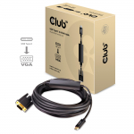 USB-C VGA kaabel CLUB3D CAC-1512 5m