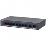 Switch DAHUA DH-SG4010P Switch layer L2 10xRJ-45 ports RJ-45 Ports Type Gigabit Ethernet (10/100/1000) 8xPower over Ethernet (Po