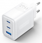 MOBILE CHARGER WALL 65W USB 3P WHITE VENTION