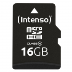 M&auml;lukaart INTENSO microSDHC 16GB C4