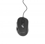 Hiir USB OPTICAL BLACK MUS-6B-01 GEMBIRD